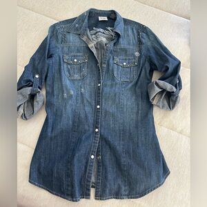 Harley Davidson denim shirt